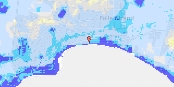 Ekstrem regn på Strandvejen 25