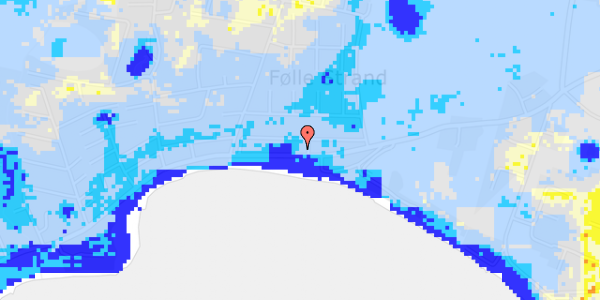 Ekstrem regn på Strandvejen 28