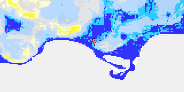 Ekstrem regn på Strandvejen 71