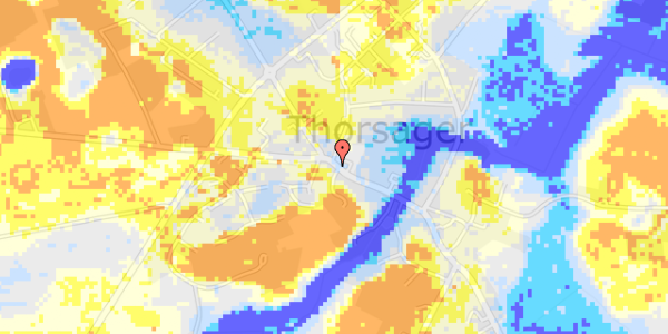 Ekstrem regn på Thorsgade 43