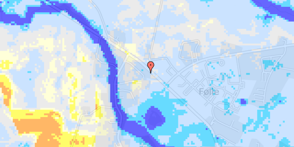 Ekstrem regn på Tjørnevænget 9