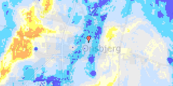 Ekstrem regn på Badskærgyden 2