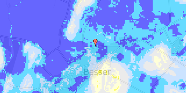 Ekstrem regn på Besser Smedegade 13