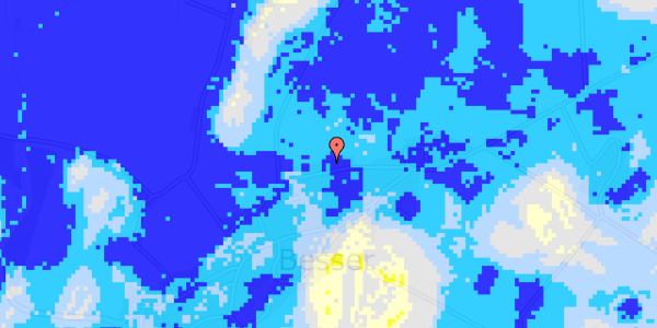 Ekstrem regn på Besser Smedegade 15