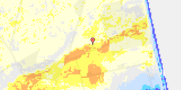 Ekstrem regn på Klitgårdsvej 3