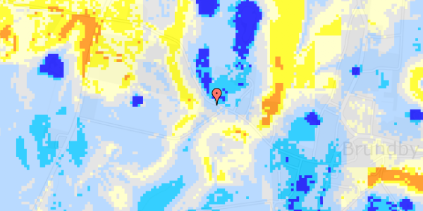 Ekstrem regn på Højvangsvej 19