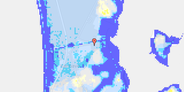 Ekstrem regn på Kanhave 2C