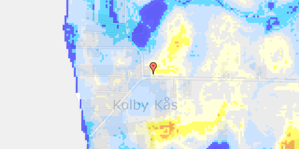 Ekstrem regn på Kaasen 2