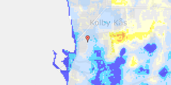 Ekstrem regn på Kaasen 51A