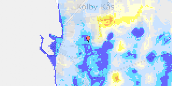 Ekstrem regn på Kaasen 65