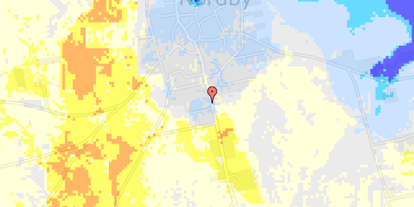 Ekstrem regn på Landevejen 43