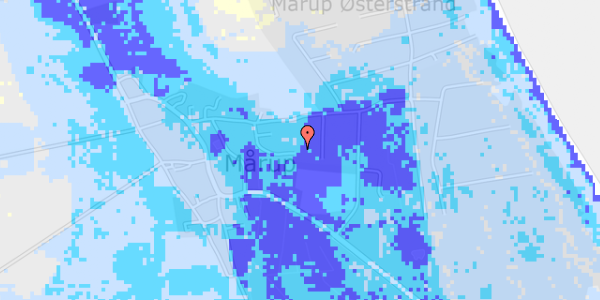 Ekstrem regn på Mosevej 9