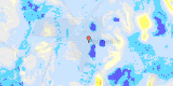 Ekstrem regn på Permelille 19