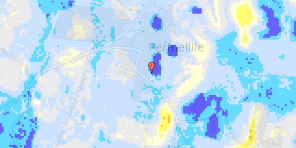 Ekstrem regn på Permelille 25