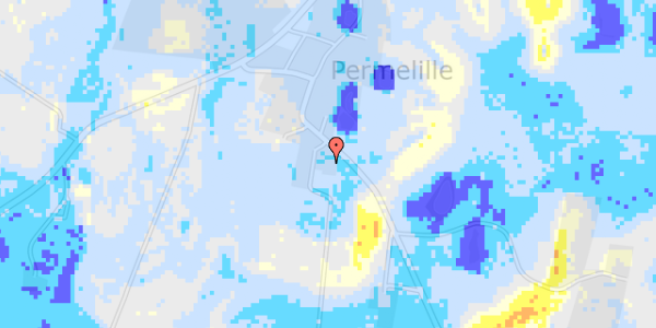 Ekstrem regn på Permelille 26