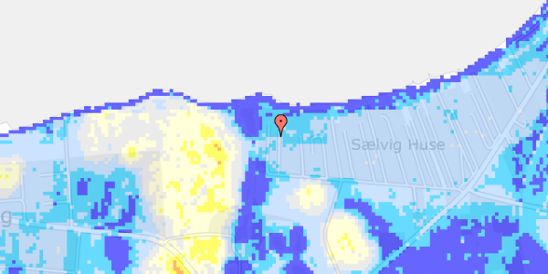 Ekstrem regn på Plantagevej 72