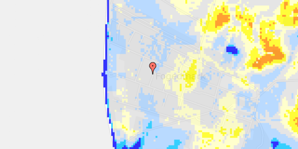 Ekstrem regn på Rosenvej 74