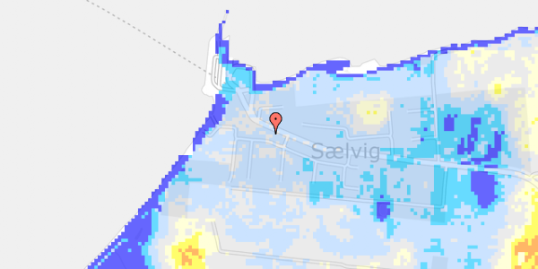 Ekstrem regn på Strandkrogen 4