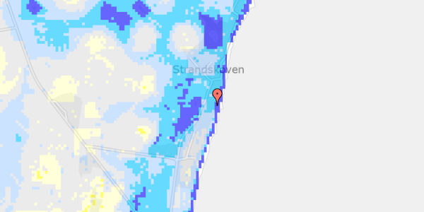 Ekstrem regn på Strandskoven 9A