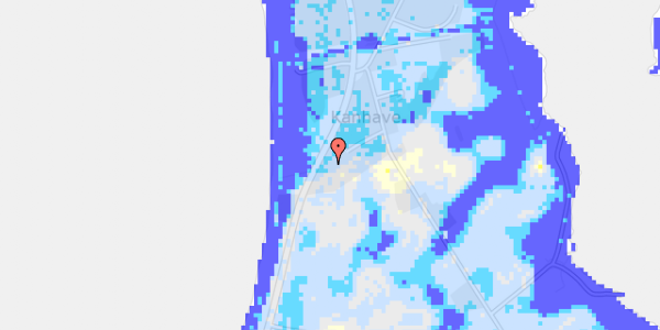 Ekstrem regn på Havvejen 168