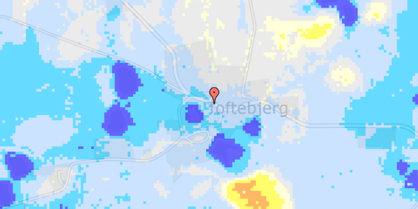 Ekstrem regn på Toftebjerg Hovedgade 13, 1. tv