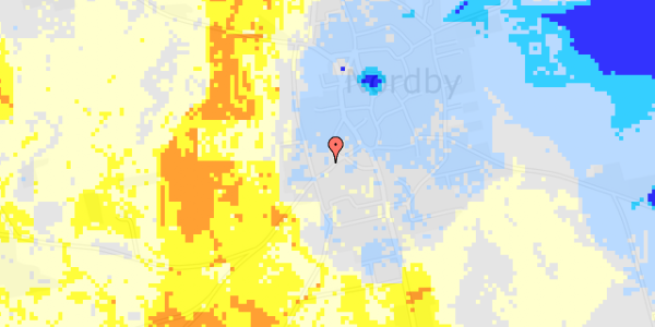 Ekstrem regn på Vangevej 6