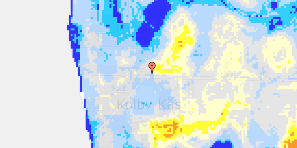 Ekstrem regn på Vestermarksvej 65