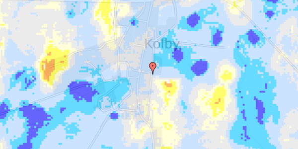 Ekstrem regn på Østervej 22