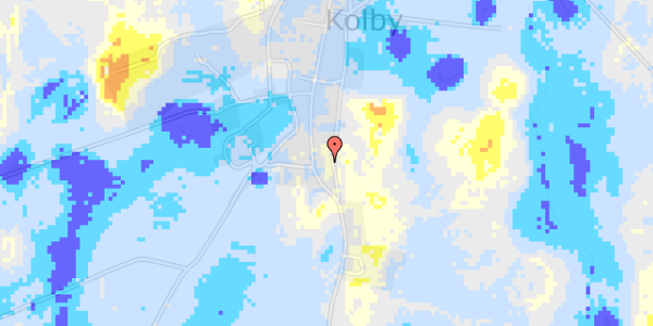 Ekstrem regn på Østervej 28