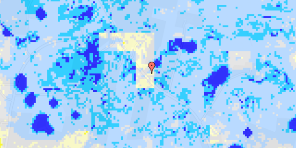 Ekstrem regn på Anebjergvej 29