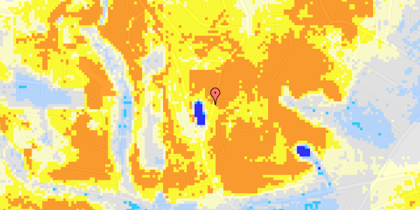 Ekstrem regn på Balle Kirkevej 3