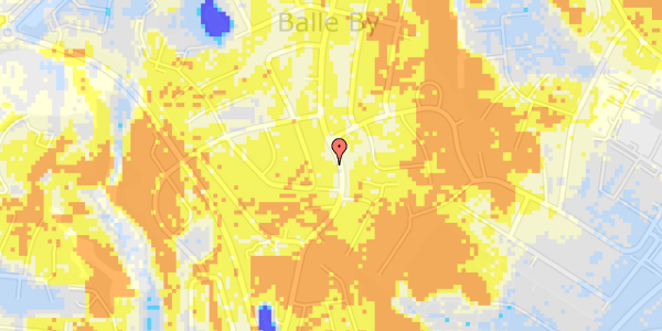 Ekstrem regn på Balle Kirkevej 27