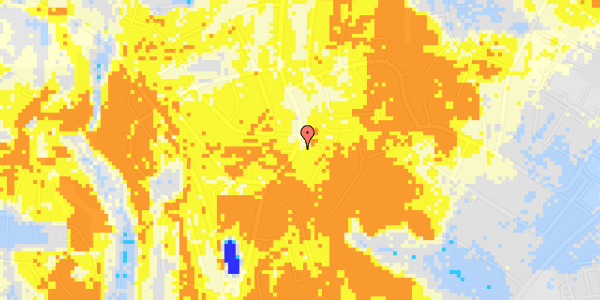 Ekstrem regn på Balle Kirkevej 40