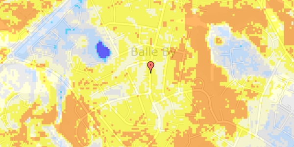 Ekstrem regn på Balle Kirkevej 45