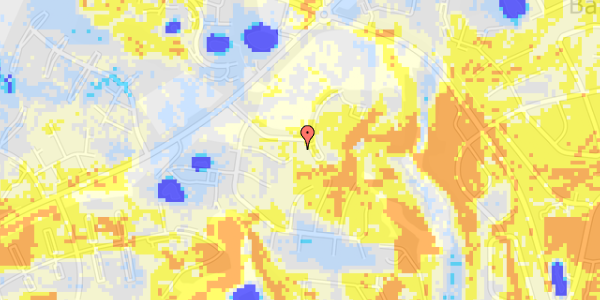 Ekstrem regn på Buskelundtoften 21