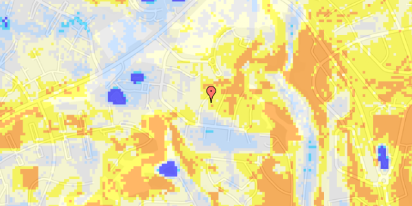 Ekstrem regn på Buskelundtoften 77