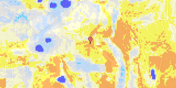 Ekstrem regn på Buskelundtoften 95