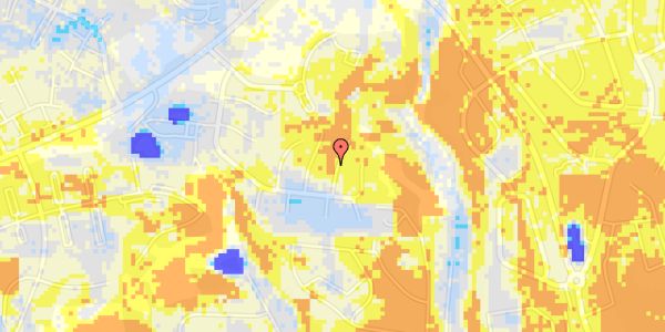 Ekstrem regn på Buskelundtoften 109