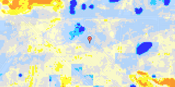 Ekstrem regn på Dalvejen 175