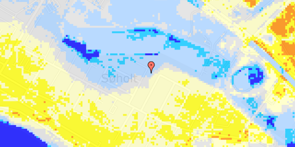 Ekstrem regn på Ege Allé 151