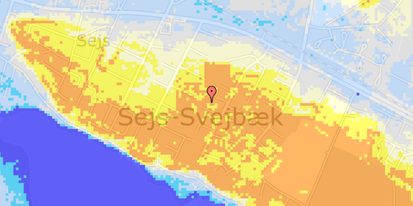 Ekstrem regn på Enebærvej 28