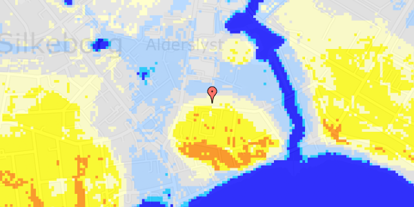 Ekstrem regn på Enghavevej 13