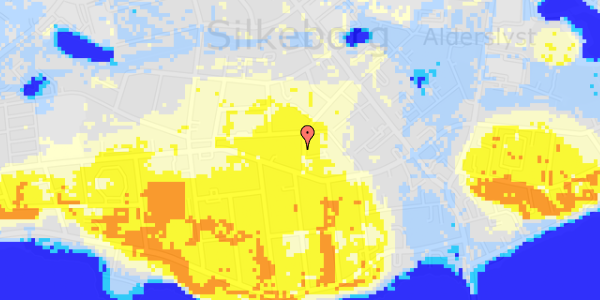 Ekstrem regn på Fibigersgade 5