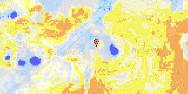 Ekstrem regn på Frank Jægers Vej 75