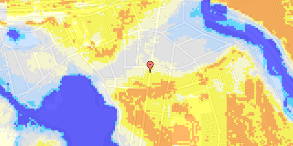 Ekstrem regn på Frederiksberggade 60, 1. th