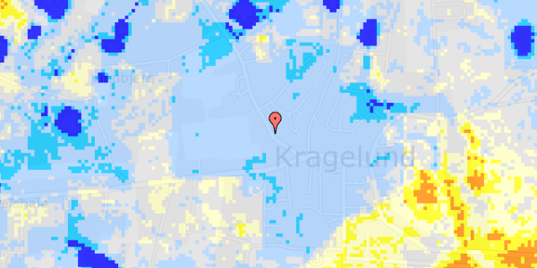 Ekstrem regn på Frederiksdalvej 3B