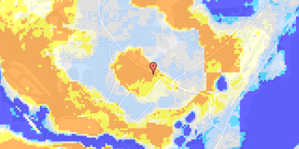 Ekstrem regn på Gefionsvej 1