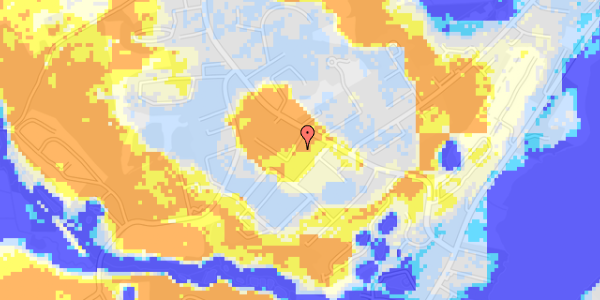 Ekstrem regn på Gefionsvej 3