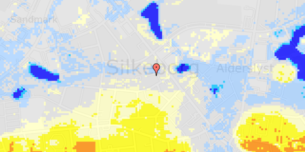 Ekstrem regn på Grøndalsvej 4D