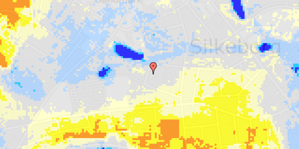 Ekstrem regn på Grøndalsvej 39